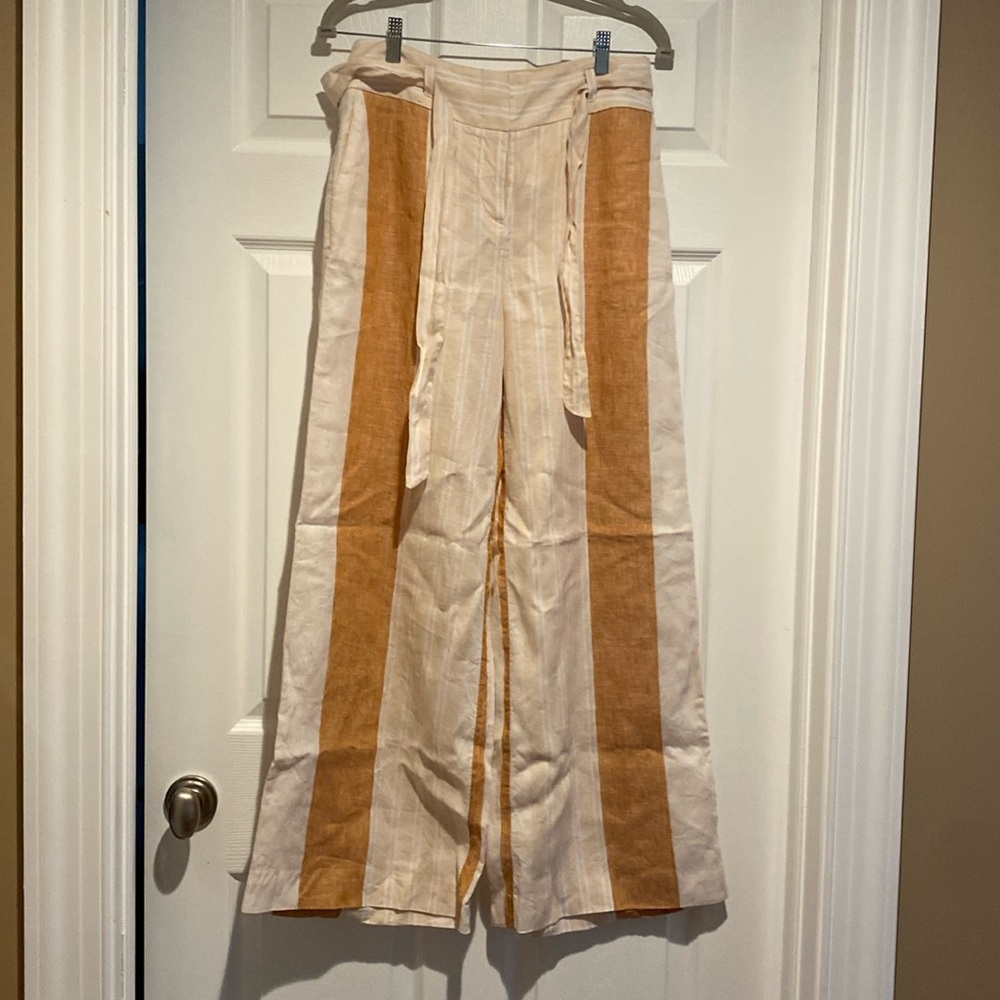 Anthropologie linen pants